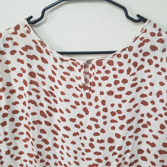 Babydoll Cheetah Print Dress - Picture 3 of 3